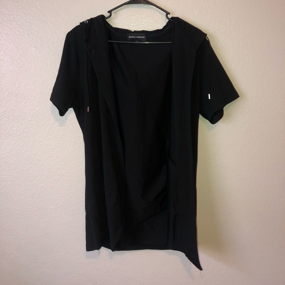 Bana Harbour Short Sleeve Open Hoodie